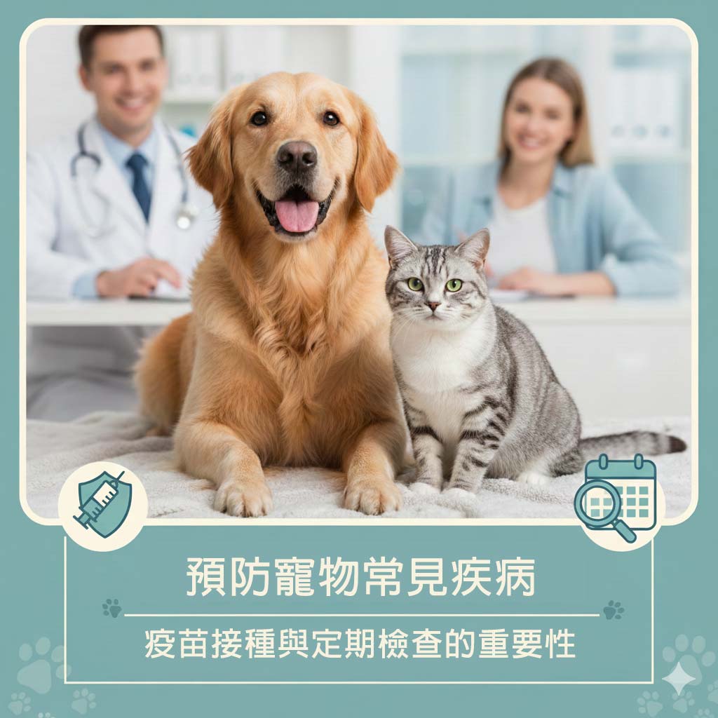 營養均衡的寵物餐點示意圖